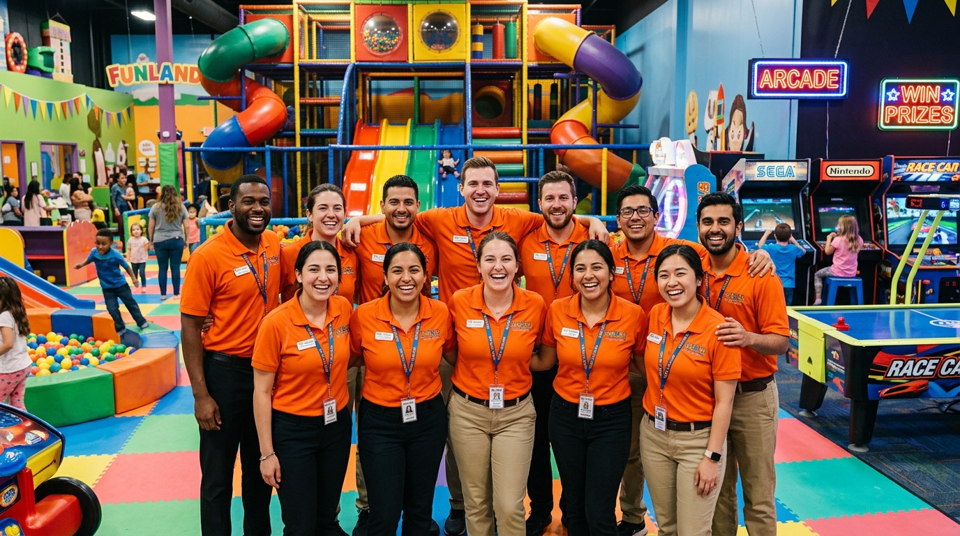 The JoyNest team ready to welcome your family
